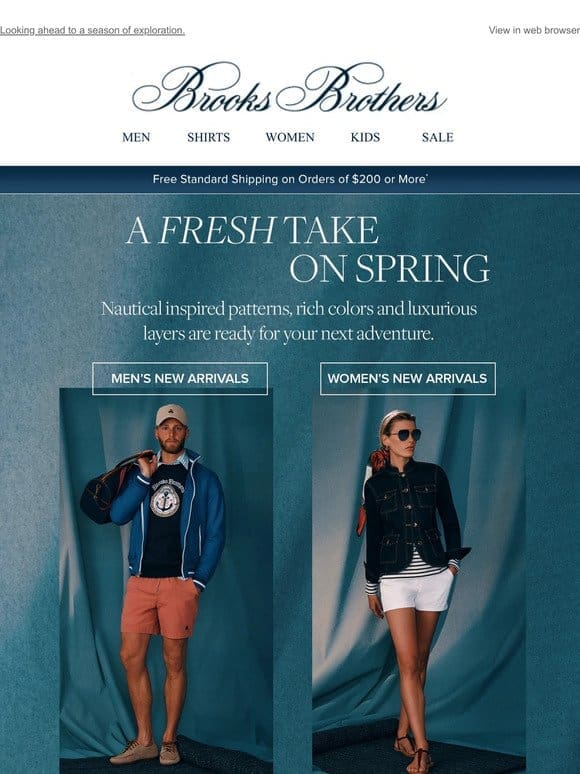 Signs of spring: new arrivals with influence