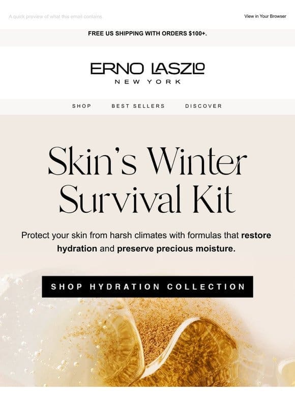 Skin’s Winter Survival Kit
