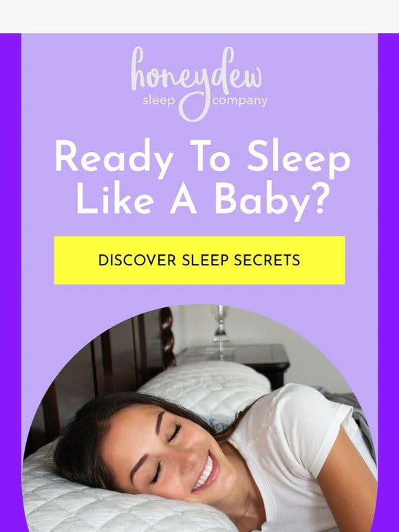 Sleep Like a Baby Tonight: Discover How