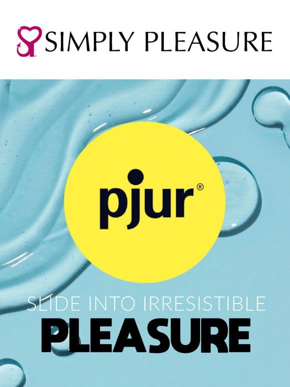 Slide into irresistible pleasure with Pjur