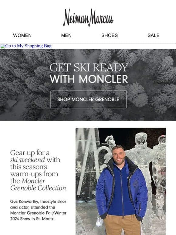 Slope style from the Moncler Grenoble Collection