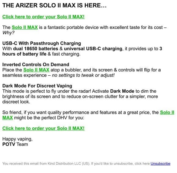 Solo 2 MAX: Arizer’s strongest portable!