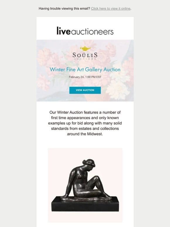 Soulis Auctions | Sayre， Sandzen， Fine Prints & Oriental Rugs