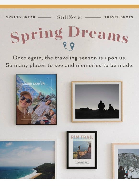 Spring Break Plans? Your walls are ready to unwind!