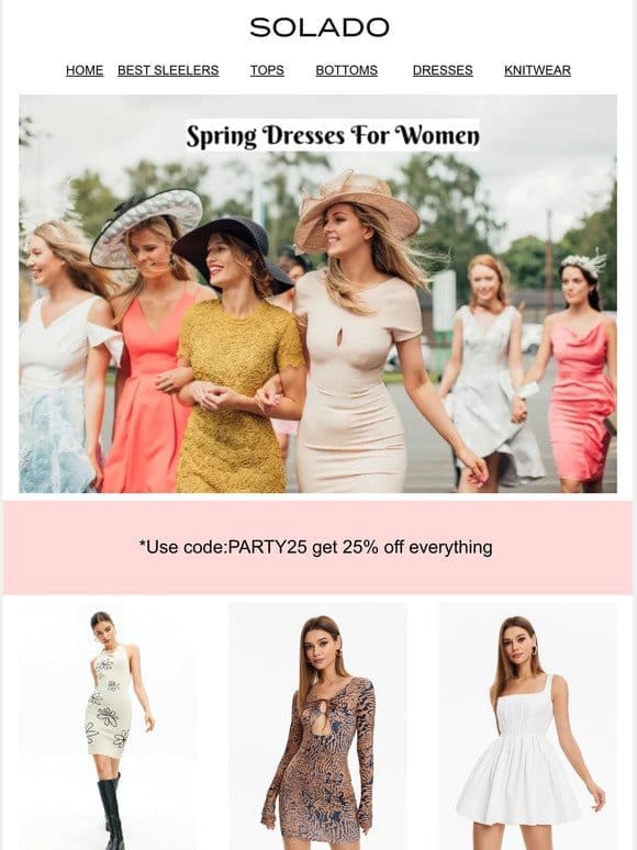 Spring Dresses|Women’s Fashion