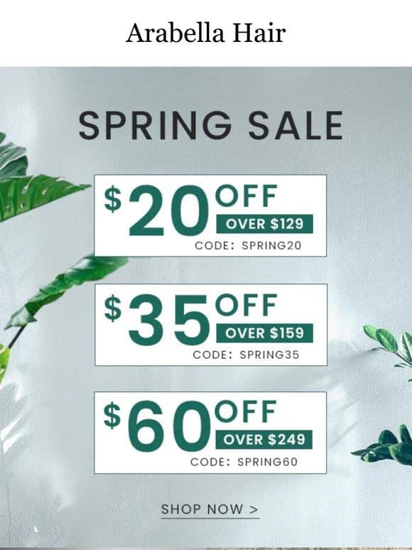 Spring Fling Sale Alert!