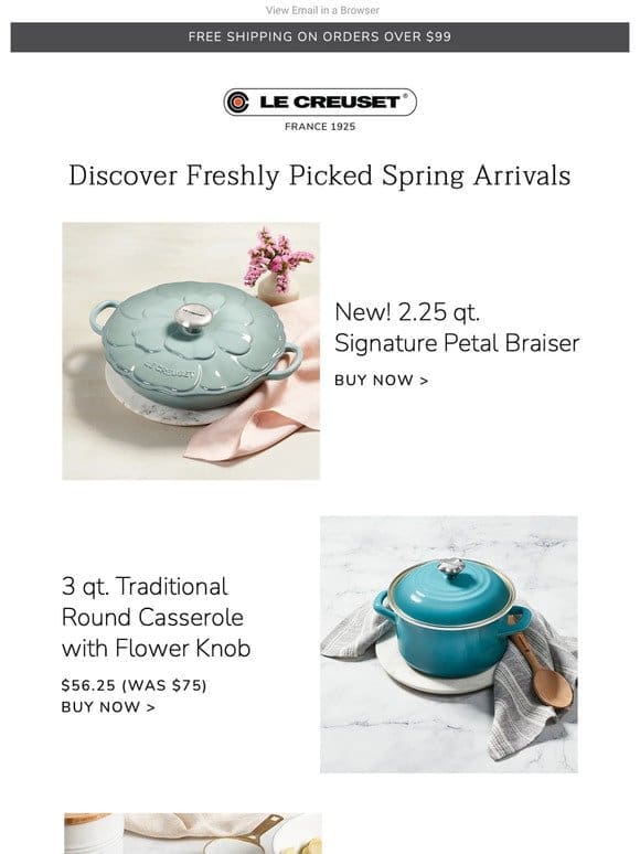 Spring Forward with Our New Arrivals