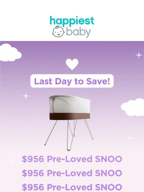 Spring Forward…With 20% Off Pre-Loved SNOO!