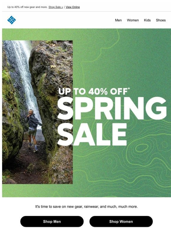 Spring Sale starts right now!