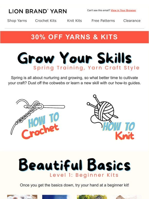 Spring Training， Yarn Craft Style!