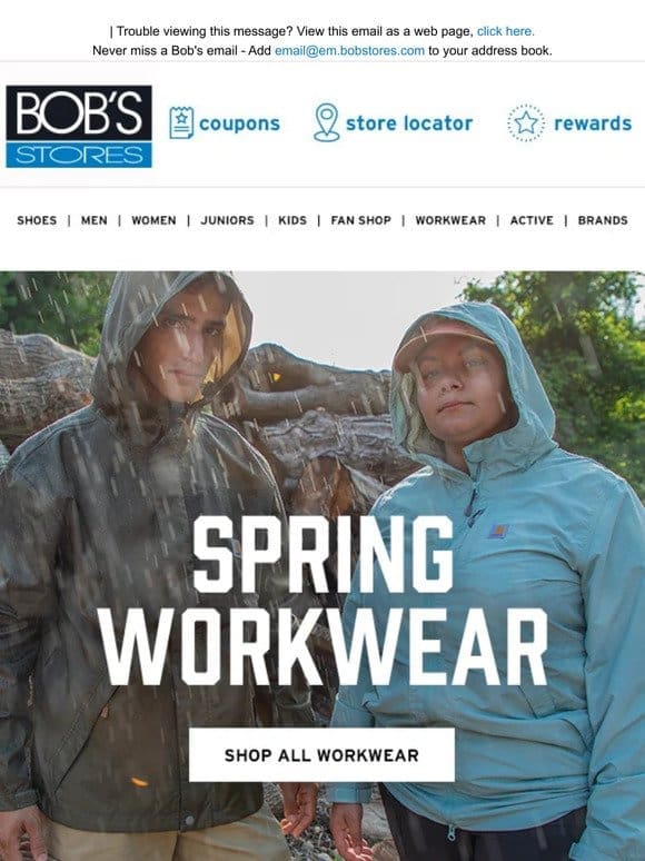Spring Workwear – from Carhartt & Timberland Pro