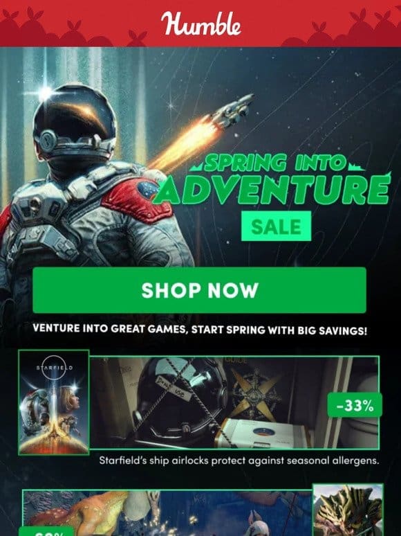 Spring into Adventure with these discounts!