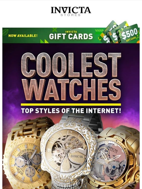 Starting At $49❗️ The COOLEST WATCHES On The Internet❗