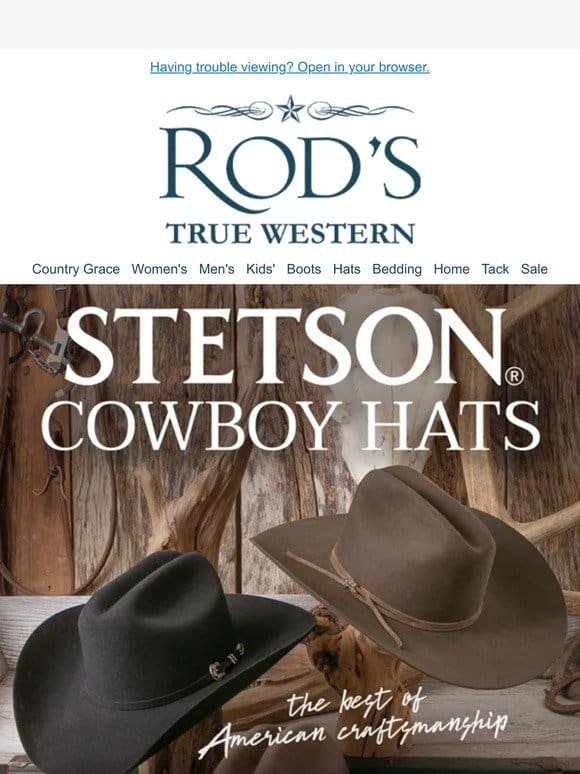 Stetson Felt Hats: Timeless American Craftsmanship
