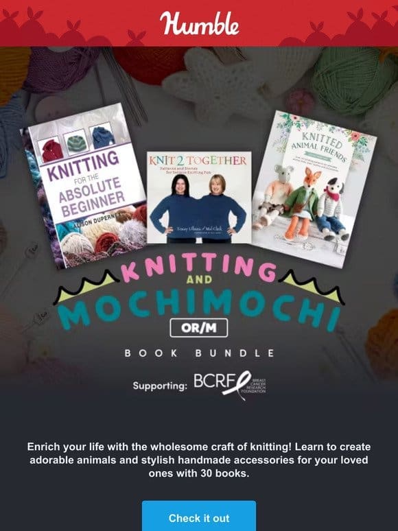 Stitch together cute animals & accessories with these books on knitting