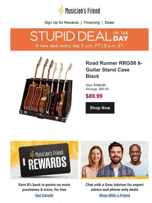 Stupid Deal of the Day now available!