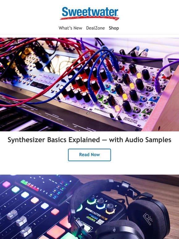 Synthesizer Basics Explained — with Audio Samples