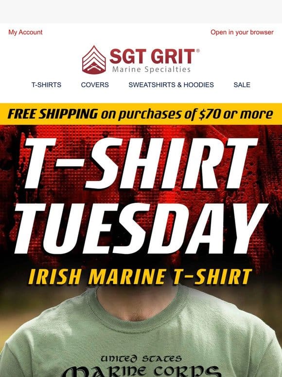 T-Shirt Tuesday Meets St. Patricks Day