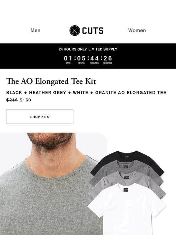 The AO Elongated Tee Kit (Limited Time Offer)