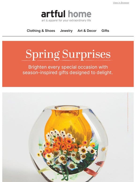 The Art of Spring Gifting