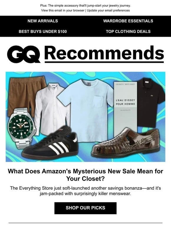 The Best Menswear Deals from Amazon’s Newest Sale Bonanza