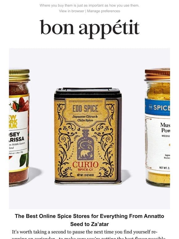 The Best Online Spice Stores
