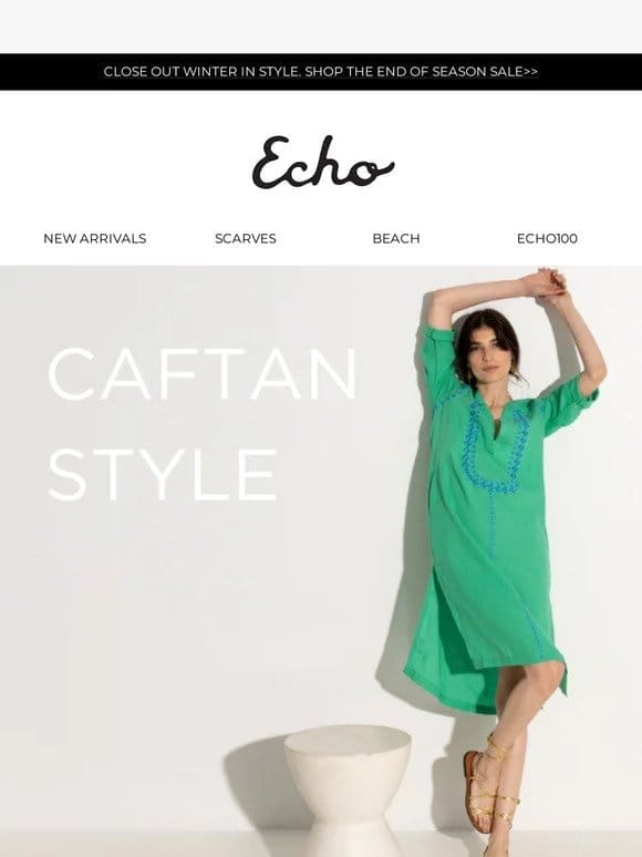 The Caftan: A Perfect Combo of Ease and Elegance