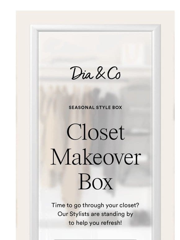 The Closet Makeover Box