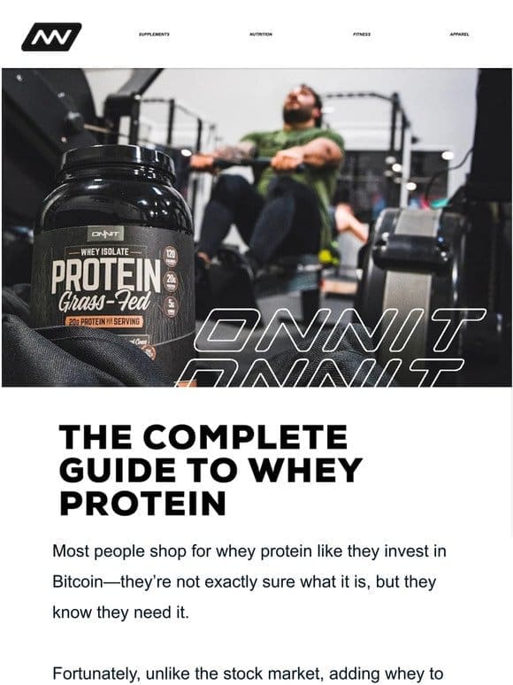 The Complete Guide to Whey Protein