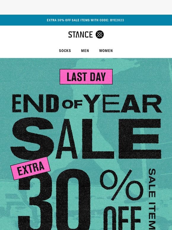 The Countdown Begins…Our End of Year Sale Ends Tonight