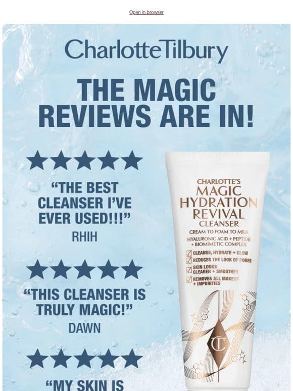The Magic Reviews Are In…  ✨