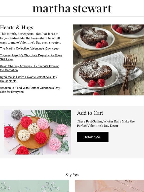The Martha Collective: Valentine’s Day Issue
