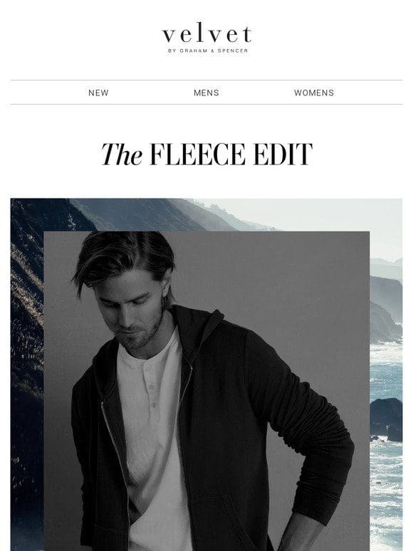 The Men’s Fleece Edit