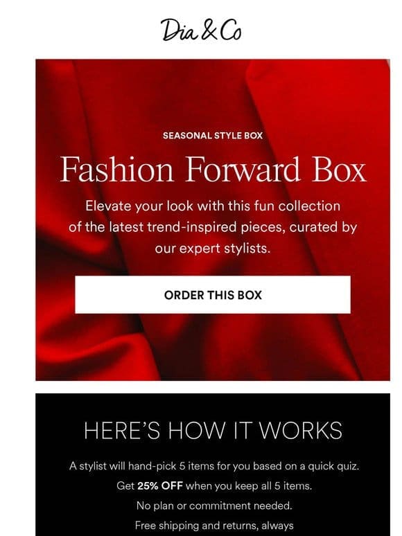 The New Fashion Forward Box Is Here ✨✨