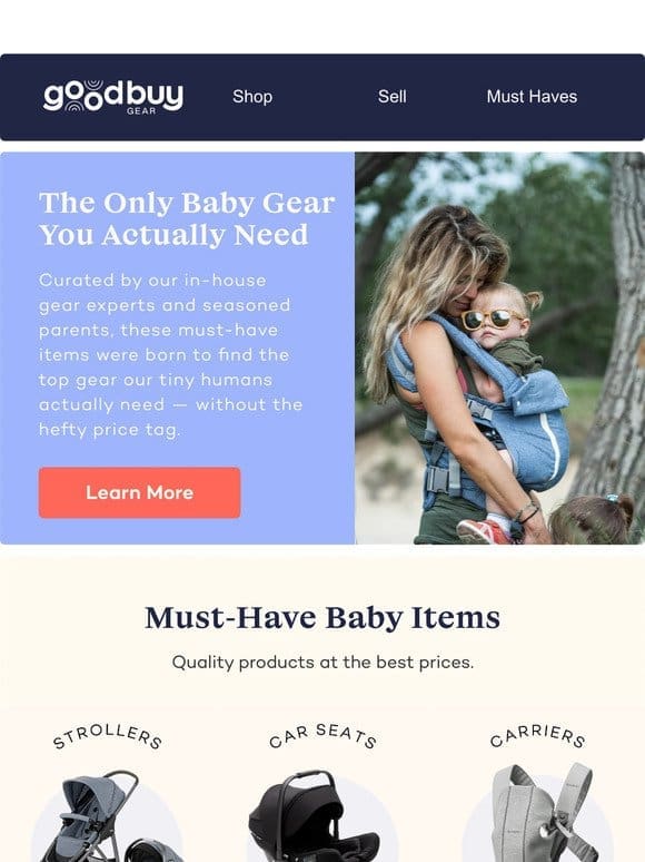 The Only Baby Gear You Actually Need