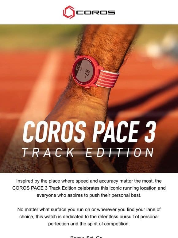 The PACE 3 Track Edition is Now Available