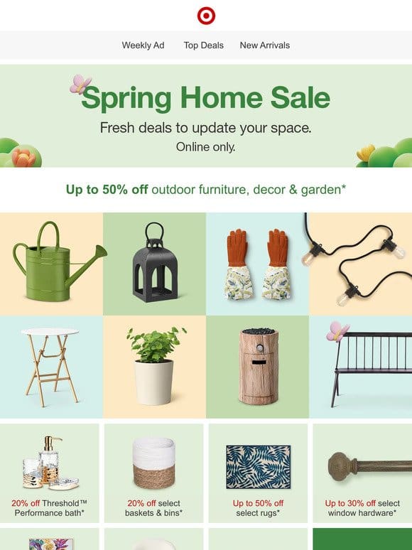 The Spring Home Sale is starting…NOW