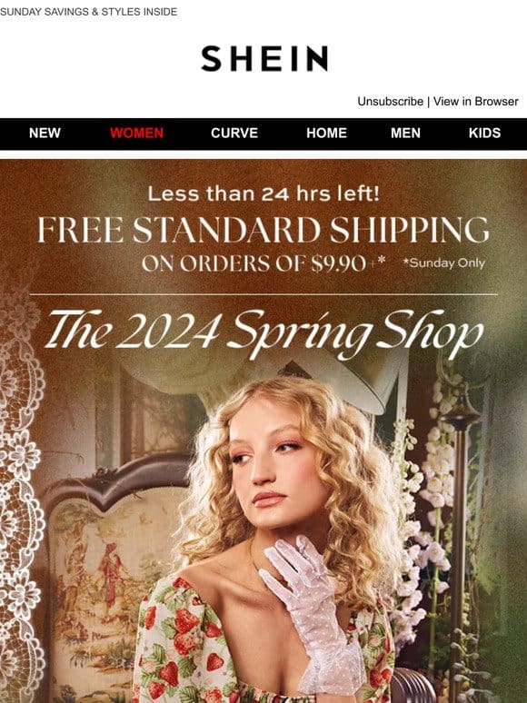 The Spring Shop is Open!