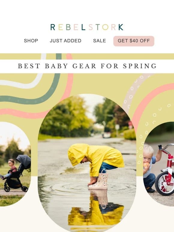The Top Baby Gear for Spring