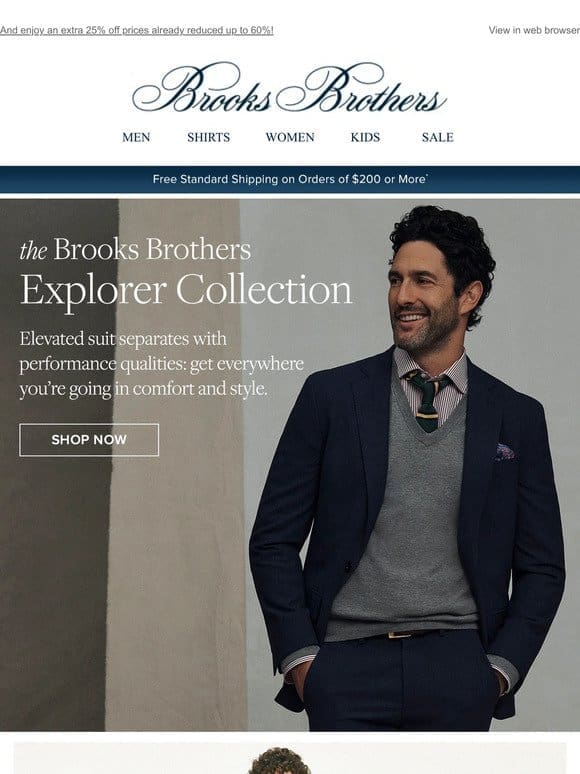 The perfect suit fit off the rack!? Meet the Explorer Collection