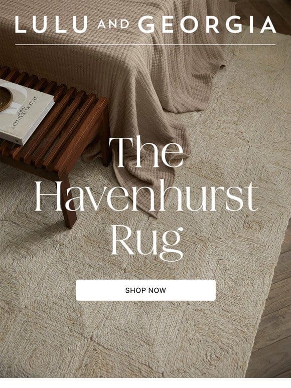 The rug that keeps selling out