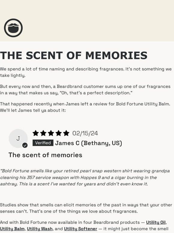The scent of memories