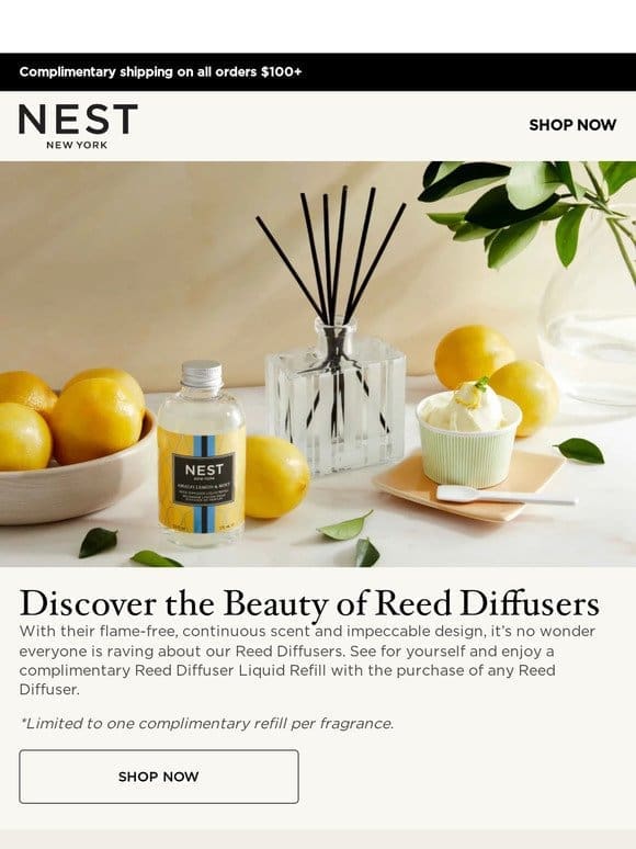 There’s still time to claim your Reed Diffuser refill