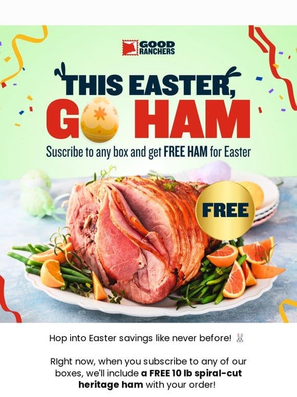 This Easter， We’re Goin’ HAM
