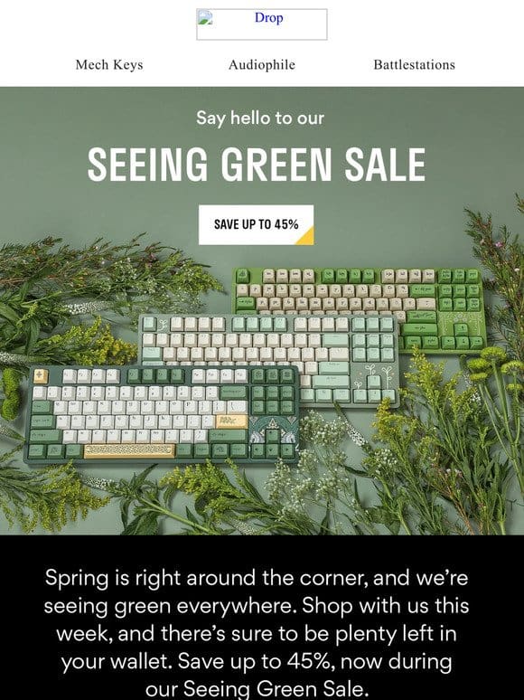 This Sale Will Have You Seeing Green