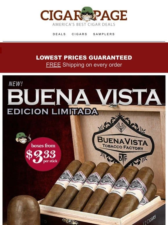 This deal is Buena. Buena Vista.