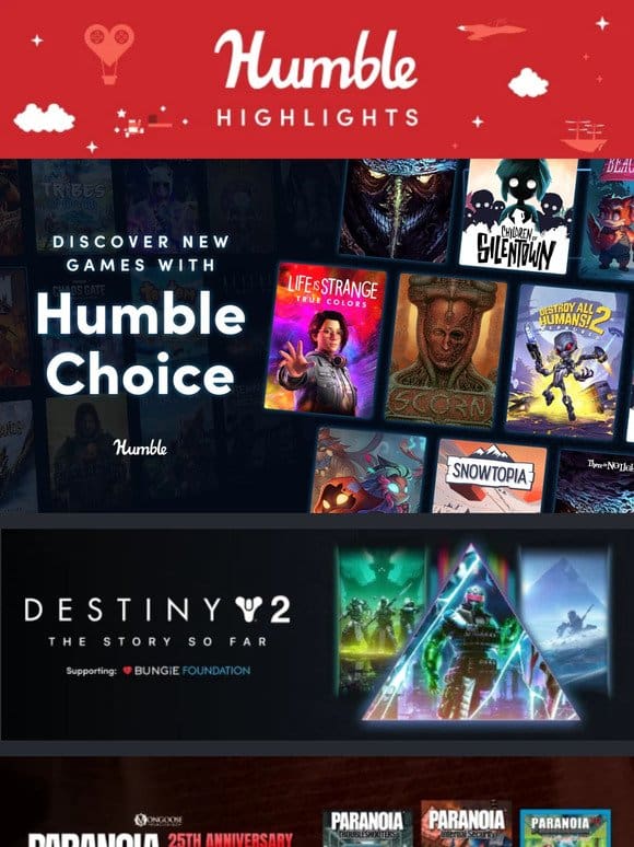 This week at Humble: Grab your Destiny 2 bundle before it’s gone!