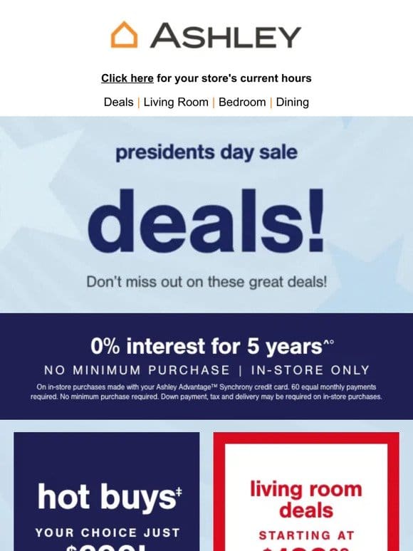Time is Running Out! Grab Presidents Day Deals Before They are Gone!
