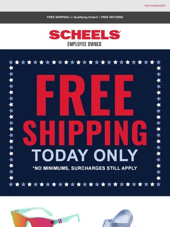 Today Only: FREE Shipping