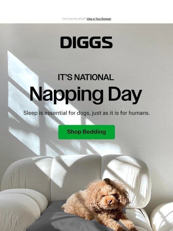 Today is National Napping Day